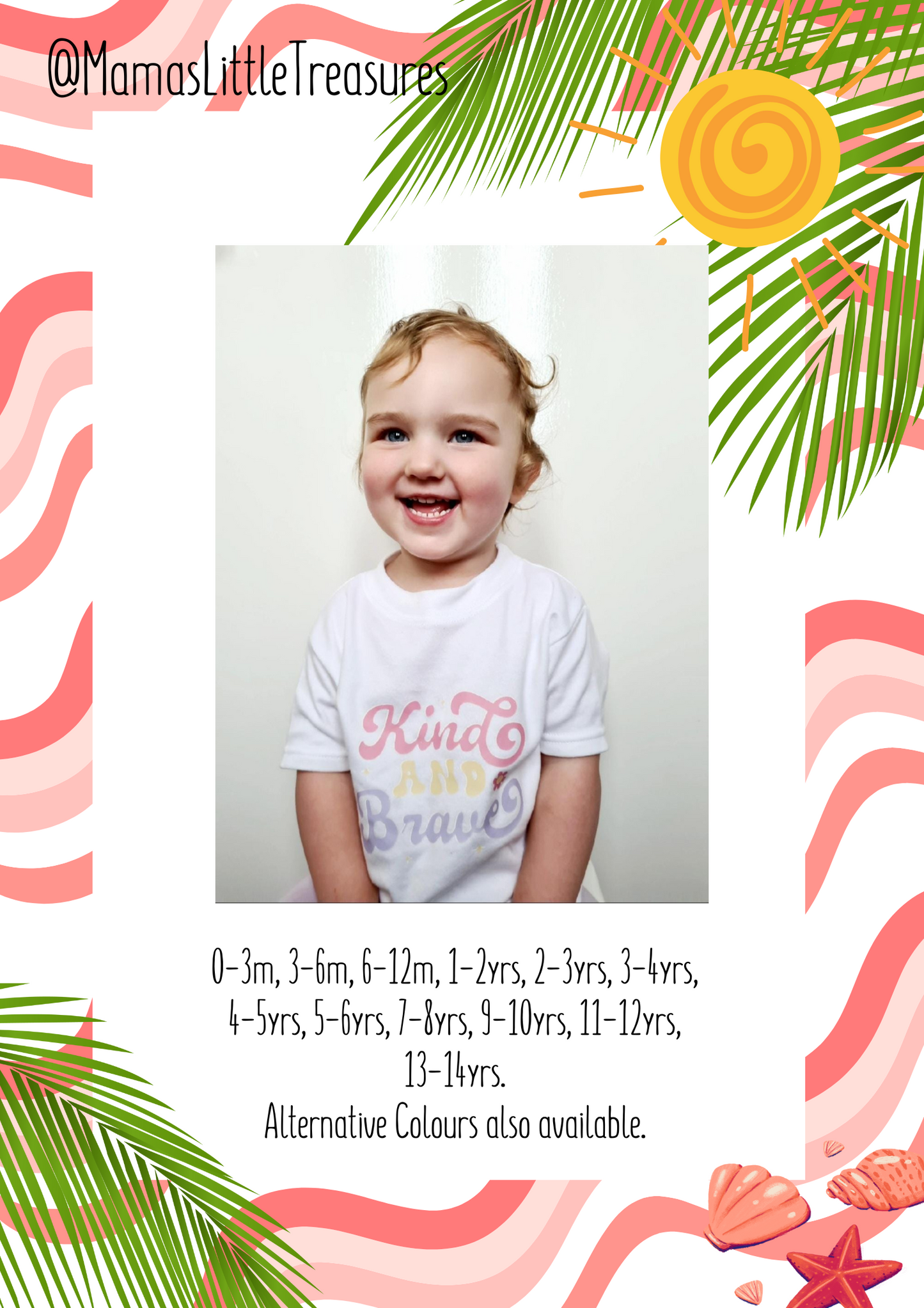 Kind and Brave Summer Tee