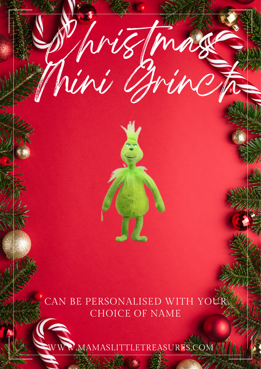 Personalised Christmas Mini Grinch