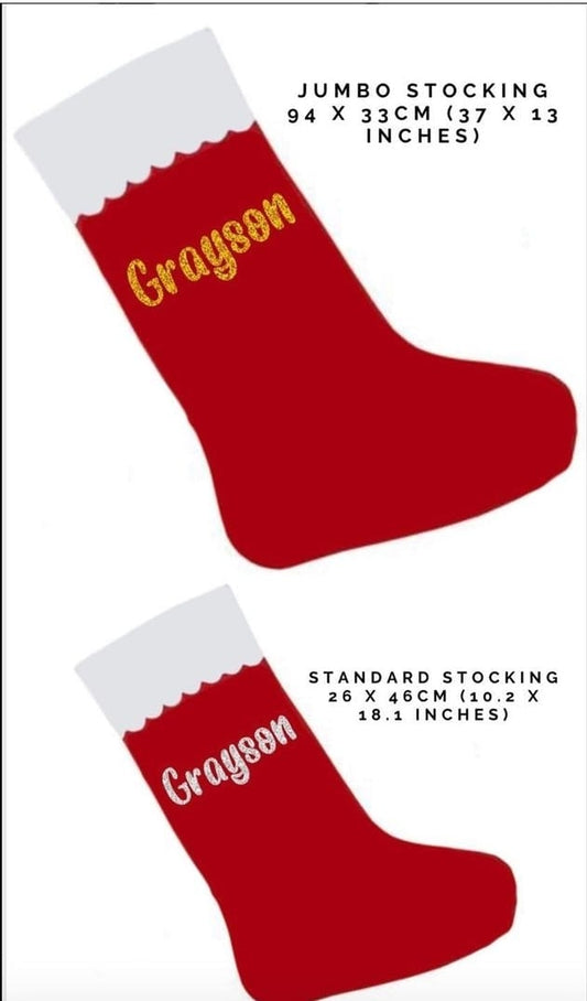 Personalised Christmas Stocking