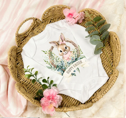 Happy Easter Bunny Baby Vest